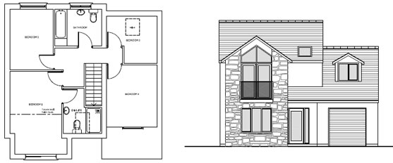 New-houses-at-Llanrug